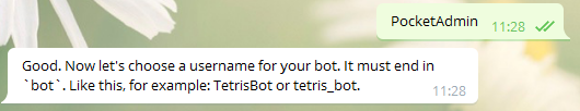 telegram name bot
